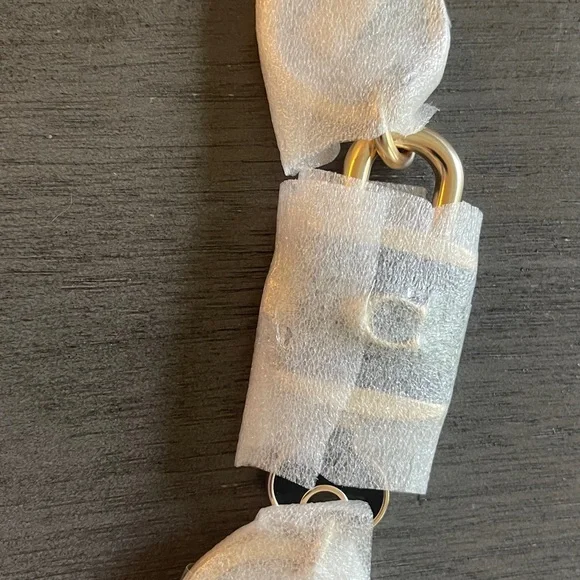 NWT Coach 2 Pc Lock & Key Double key rings/Bag Charm Unisex - Picture 7 of 10